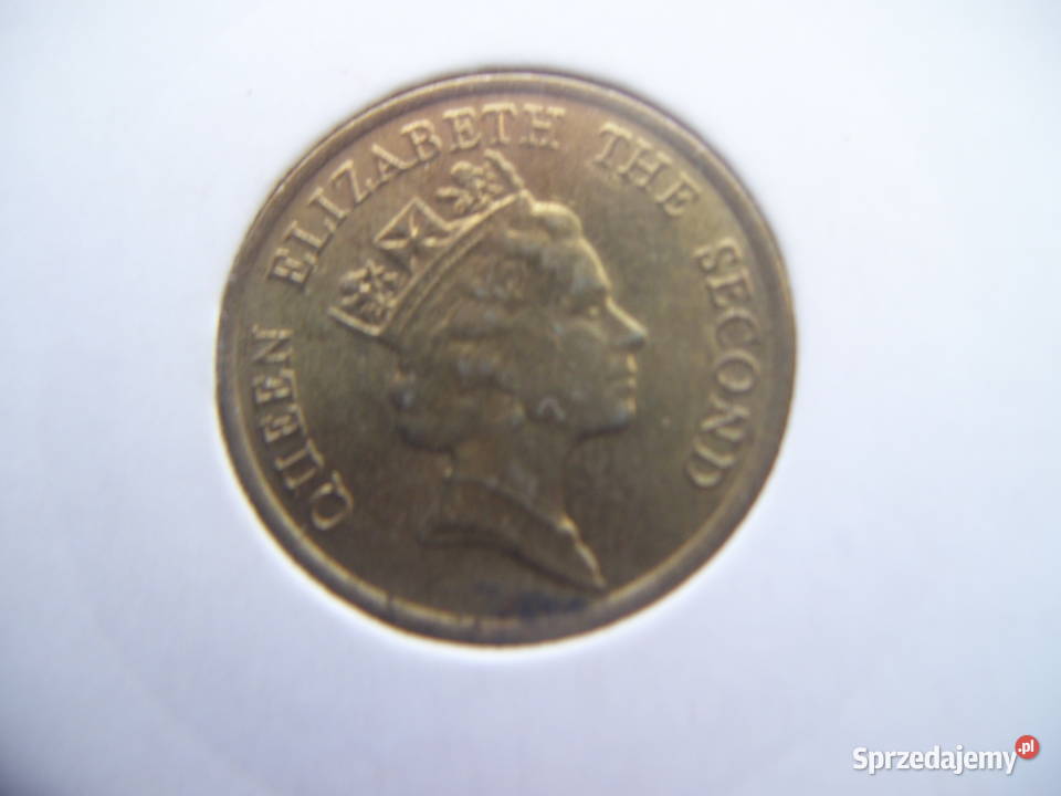 Stare monety 10 cent 1992 Hong Kong Lesko