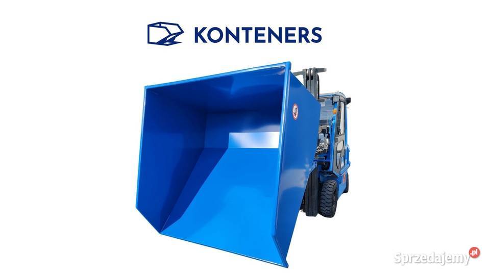 Kontener samowyładowczy metalowy KOLEBA 15 m3 Oświęcim