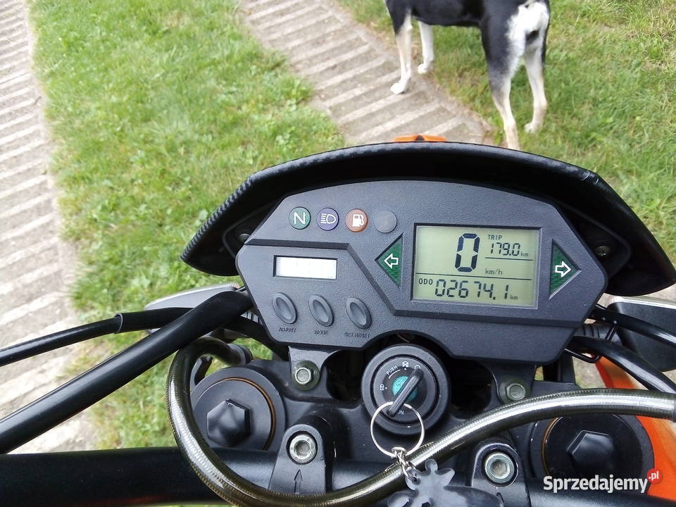 Tracker 250 Zipp supermoto nie KTM Kawasaki nowy