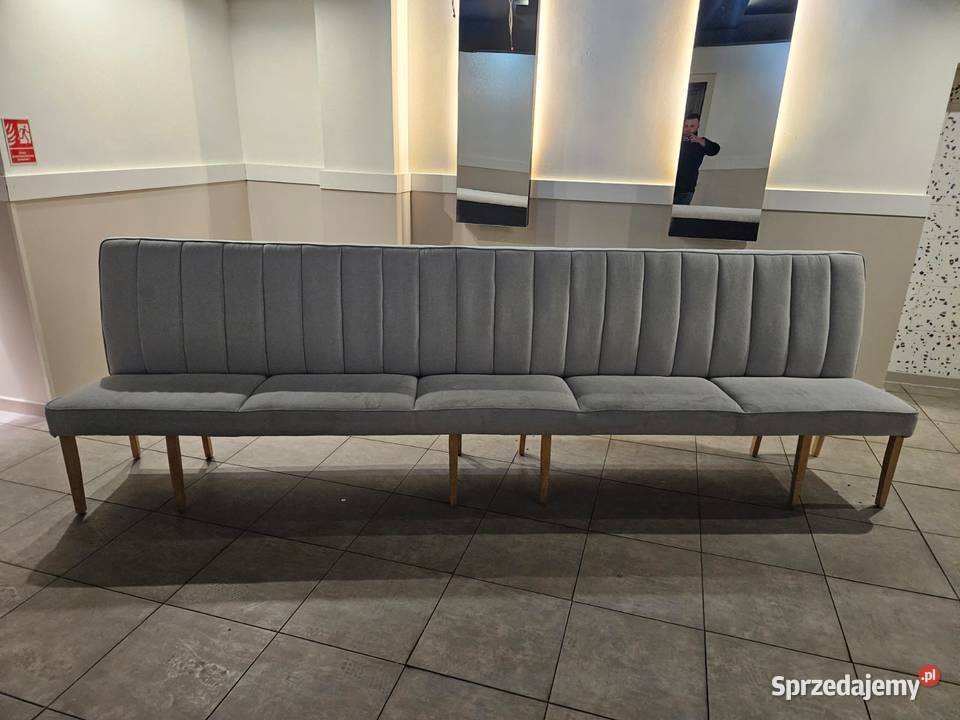 Ławka LOŻA tapicerowana długość 355 Pszczyna