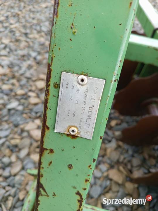 Brona talerzowa Talerzówka bomet 2x9 2m Limanowa sprzedam