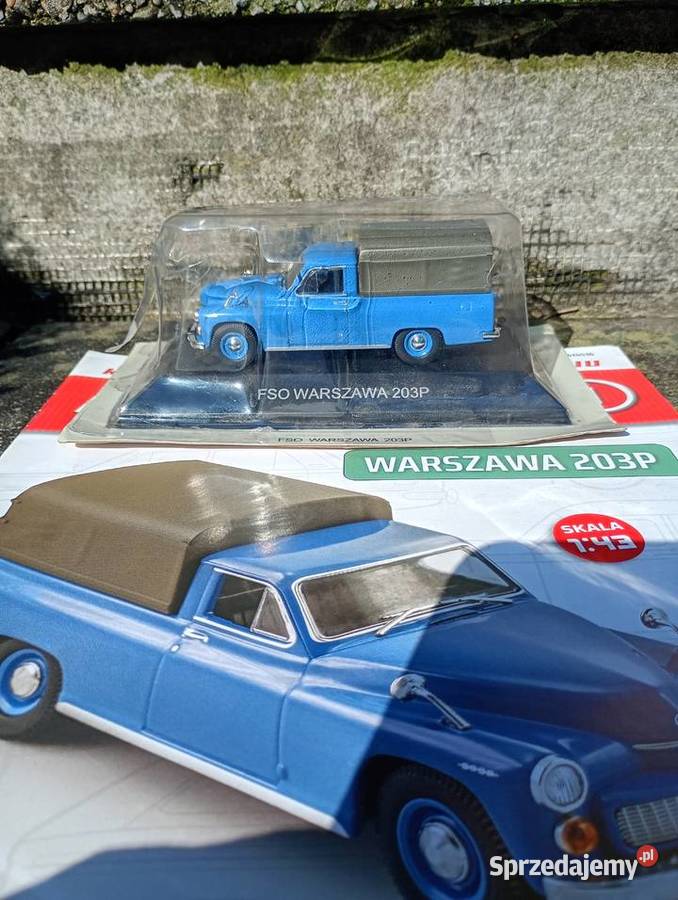WARSZAWA 203P Pickup Legendy FSO model 143 Modelarstwo sprzedam