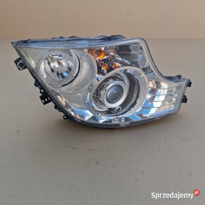 MERCEDES ACTROS MP4 REFLEKTOR LAMPA ORYGINAŁ ciężarowe lubuskie Bieleń