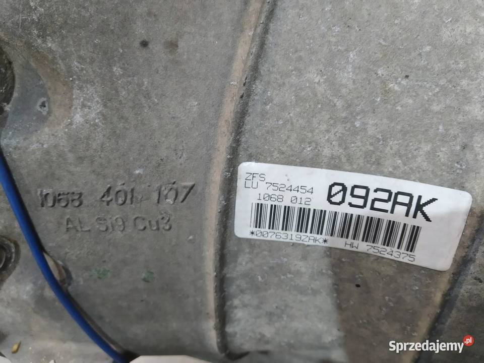 SKRZYNIA BIEGÓW AUTOMATYCZNA 1068010034 6HP26