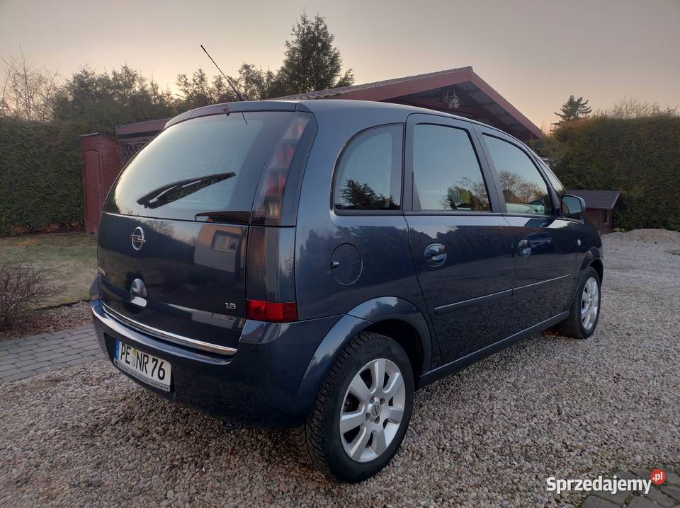 Opel Meriva 16 Benzyna Automat Opłacony z benzyna Opel Grudziądz