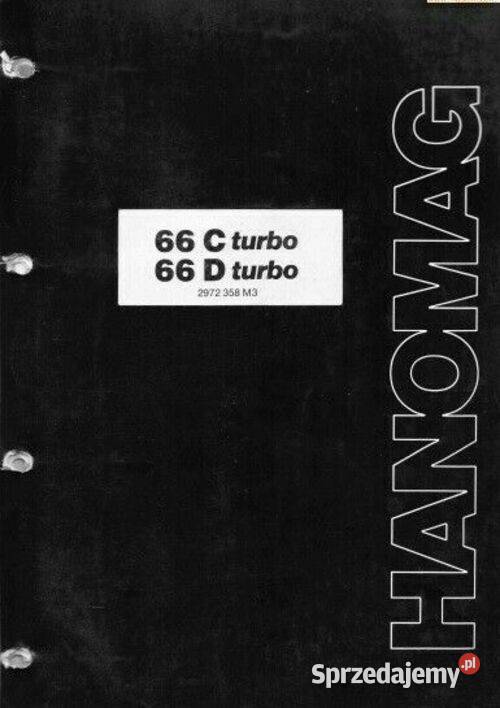 Hanomag Fadroma 66c 66d katalog części książka Kielce
