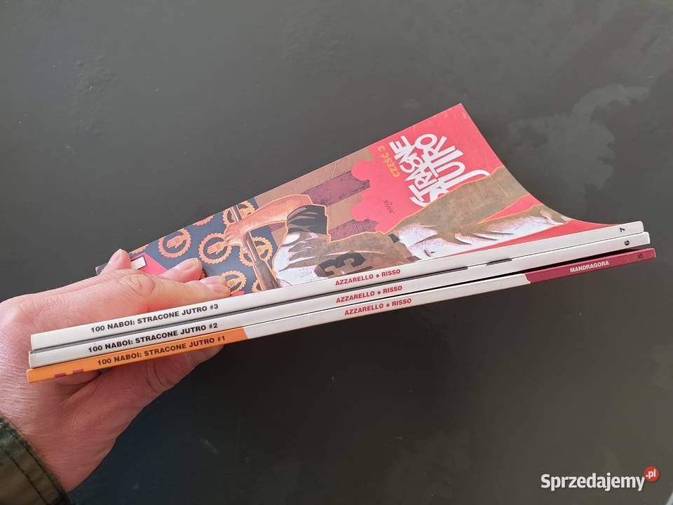 100 Naboi Stracone Jutro 3 komiksy komplet pomorskie Gdynia