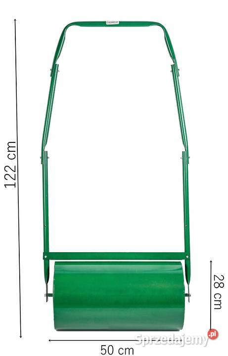 WALEC OGRODOWY STALOWY DO TRAWY TRAWNIKA