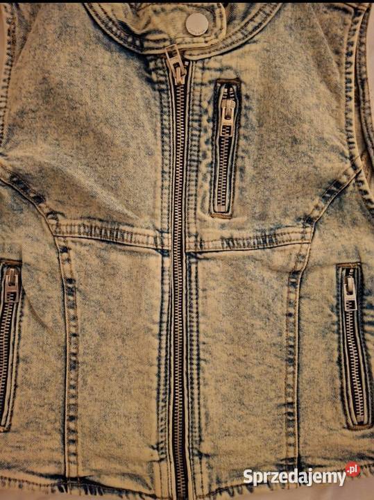 jeansowy bezrękawnik New Yorker Zabrze