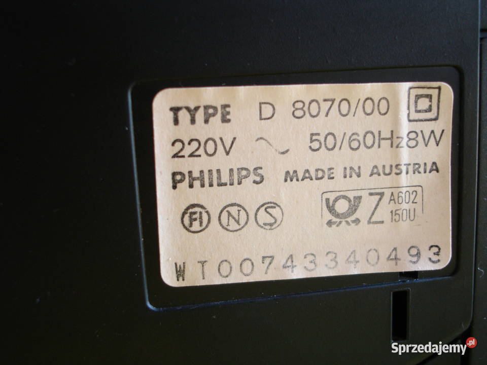 Radiomagnetofon PHILIPS D8070 Zielona Góra sprzedam
