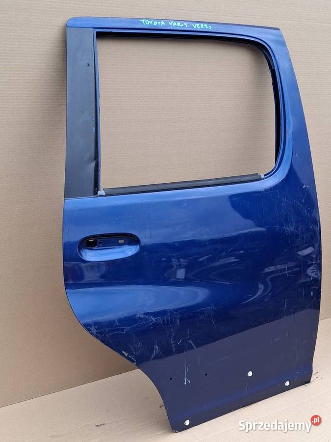 TOYOTA YARIS VERSO DRZWI PRAWY TYŁ PRAWE TYLNE Bieleń