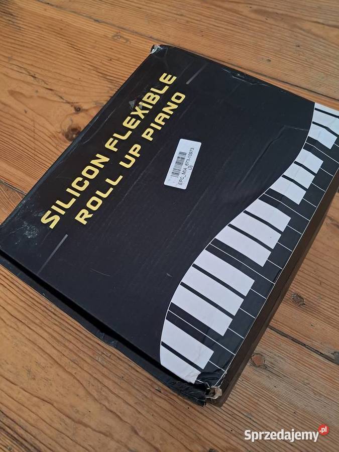 Profesjonalne silikonowe zwijane pianino Konix Kielce