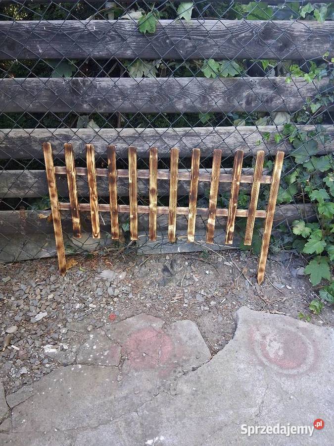 Płotek ogrodowy ozdobny różne wymiary Kamieniec Ząbkowicki