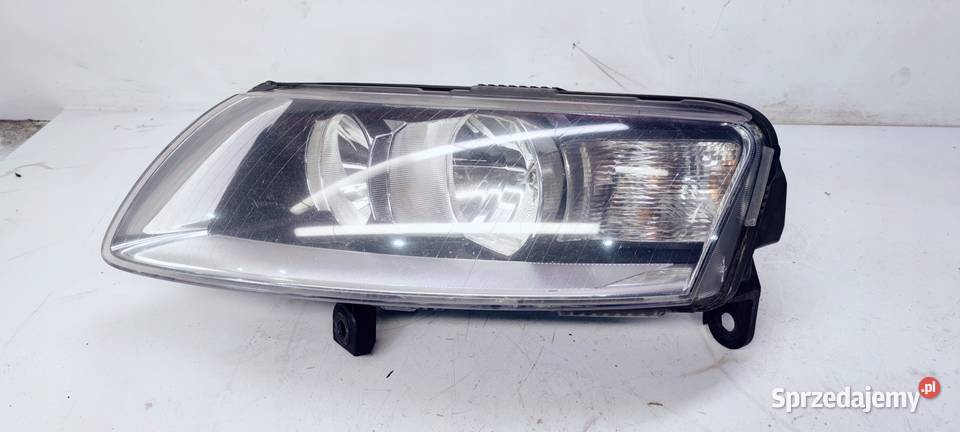 REFLEKTOR LEWY AUDI A6 C6 LIFT 4F0941003BM UK Lampy przednie Przystajń