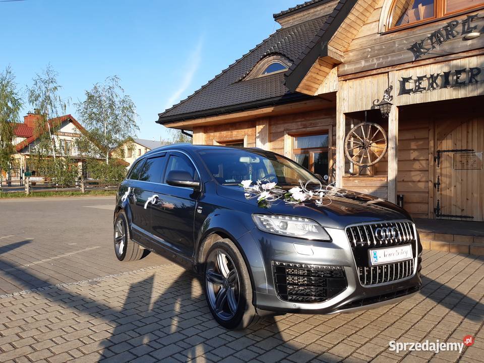 AUDI Q7 42 TDI V8 QUATTRO pakiet V12 aktywny 215000km Kraków sprzedam