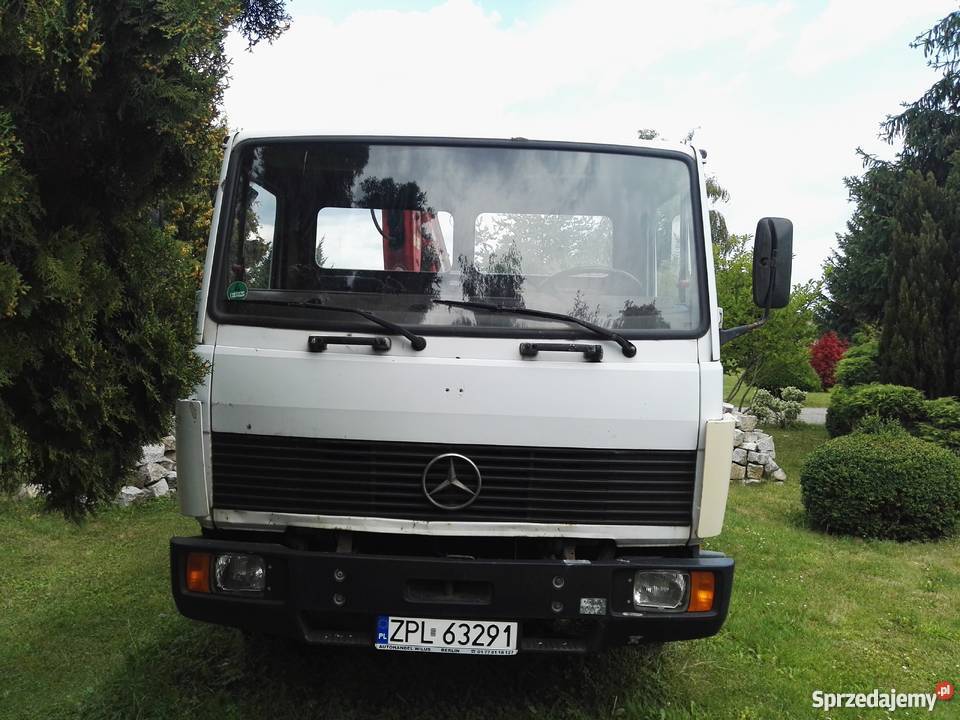 Mercedes 809 z hds i łyżką obrotową tachograf Szczecin