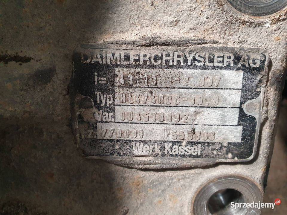 WKŁAD MOSTU TYŁ MERCEDES ATEGO 1218 4313 4313 Lipno