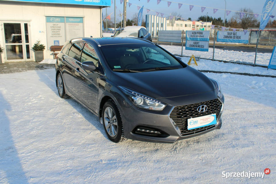 Hyundai i40 FVAT Gwarancja Comfort Grzane fotele szary mazowieckie Warszawa