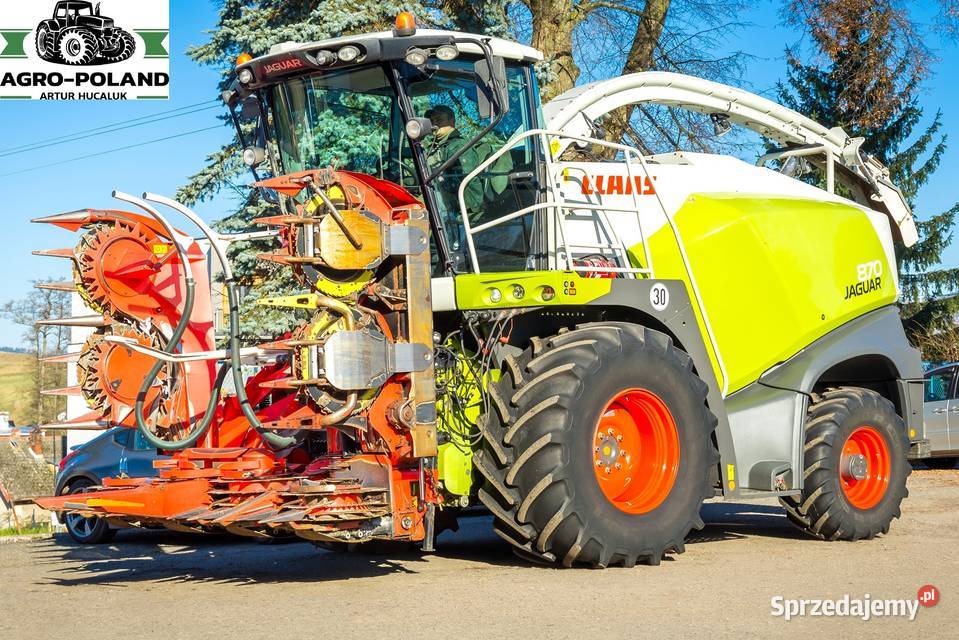 CLAAS JAGUAR 870 2015 4X4 KEMPER 360 PLUS PU300 Claas Kudowa-Zdrój