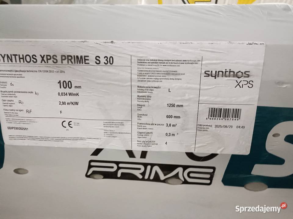 Styrodur XPS SYNTHOS 10 łódzkie