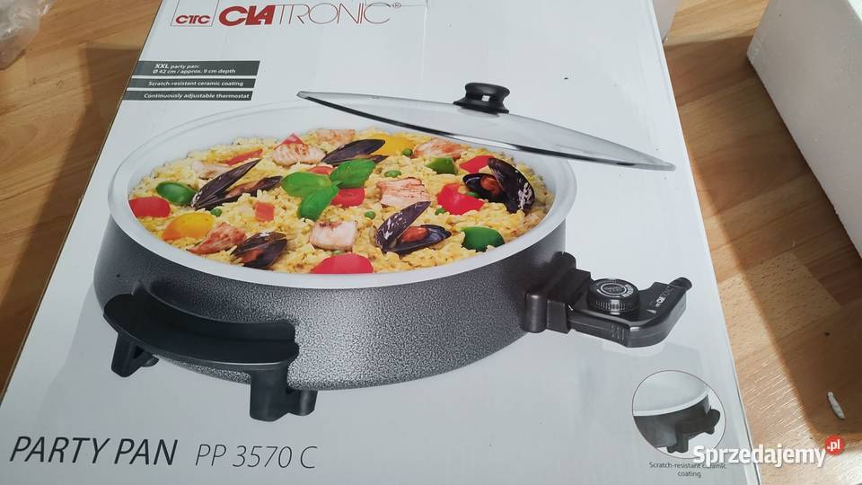 Clatronic PP 3570 C wielofunkcyjna patelnia Książ Wielkopolski