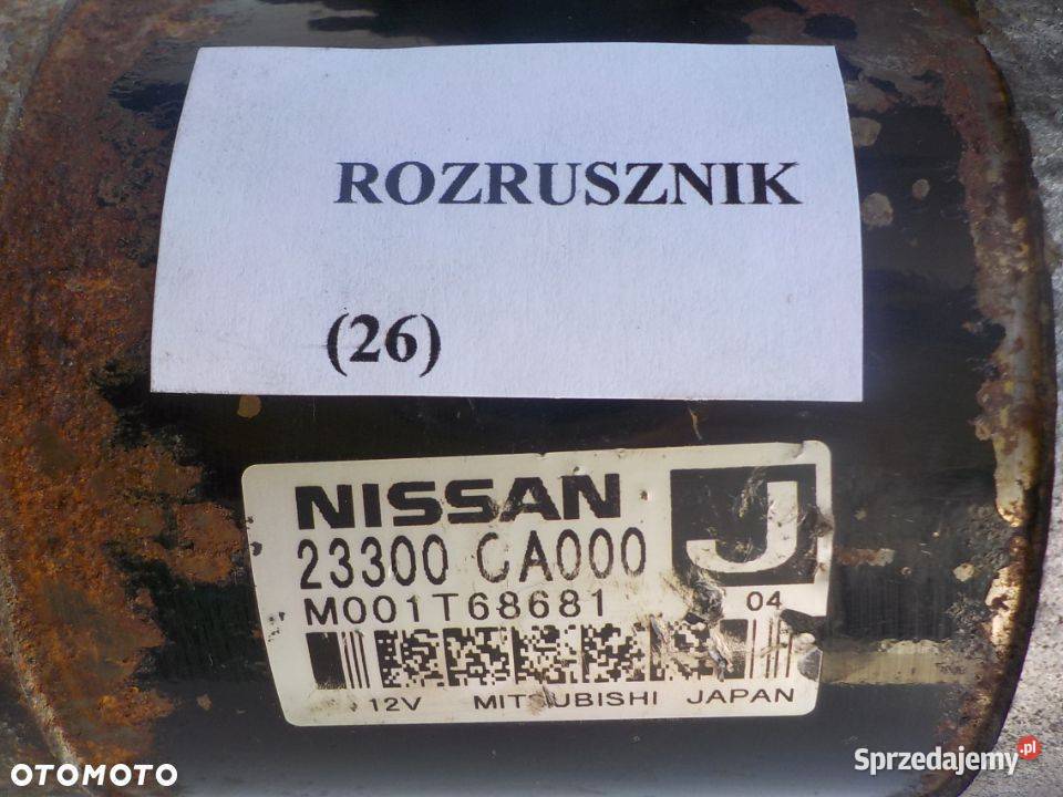ROZRUSZNIK 23300 CA000 NISSAN MURANO Z50 Nowy Tomyśl