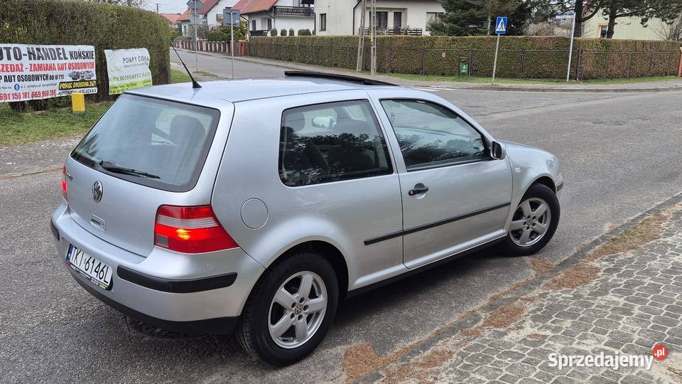 VW GOLF IV 14B ZAREJESTROWANY KLIMA ELEKTRYKA wspomaganie kierownicy Golf Końskie