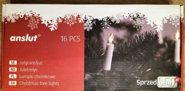 Lampki choinkowe LED swieczkowe Łódź