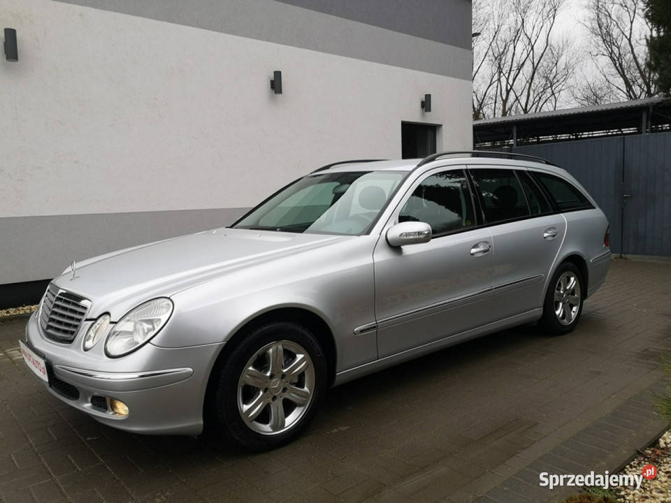 Mercedes E 280 30 V6 CDI190 Klimatronic Tempomat ESP Strzegom