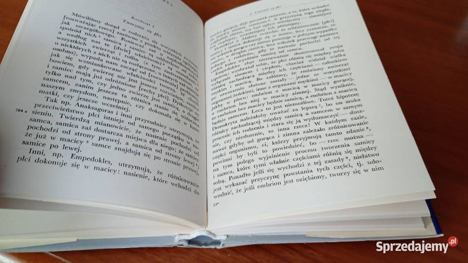 O rodzeniu się zwierząt Arystoteles Biblioteka Rok wydania 1979