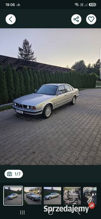 Bmw e34 seria 5 śląskie Częstochowa
