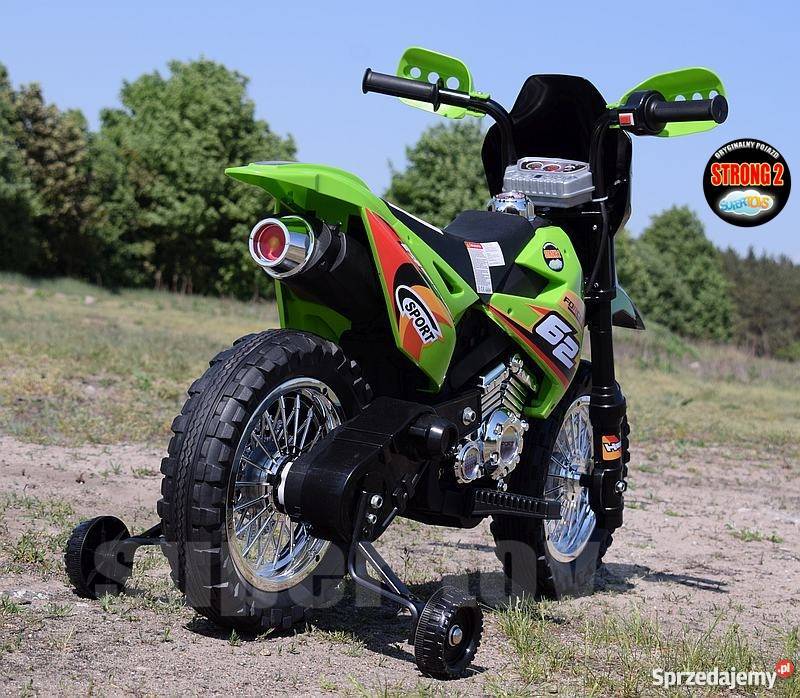 NAJNOWSZY MOTOR CROSSOWY FORCE II ŚWIATŁABDM Pojazdy elektryczne i spalinowe