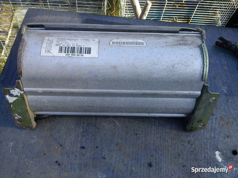 Airbag Daimler benz mercedes pasażer Aleksandrów Łódzki