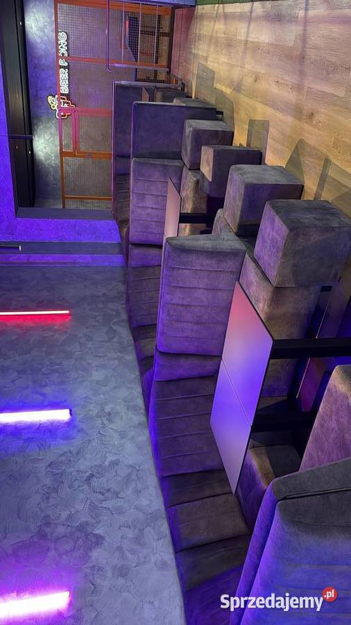 Loże barowe kanapy do klubu restauracji baru Gastronomia