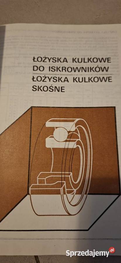 Łożyska toczne kataloginformator SWW 0631 wyd V Antykwariat Łęczyca sprzedam
