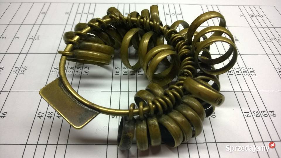 przyrząd jubilera pomiar palca mazowieckie Warszawa