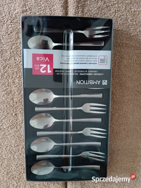 AMBITION VICA Łyżeczki i widelczyki deserowe Kędzierzyn-Koźle