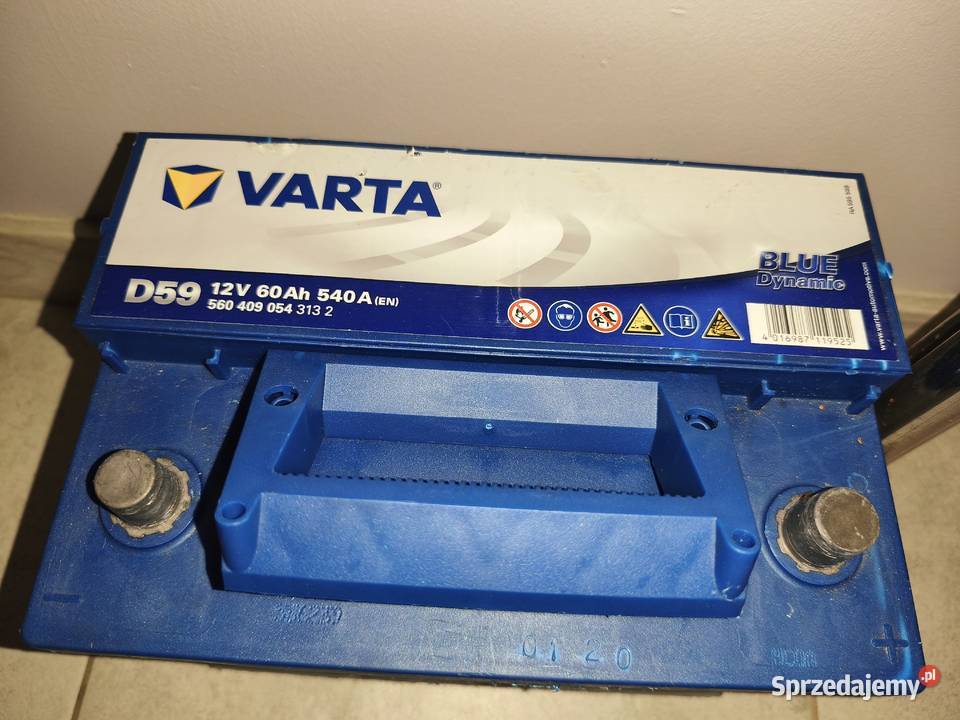 Akumulator Warta 60Ah 540A Łęczna