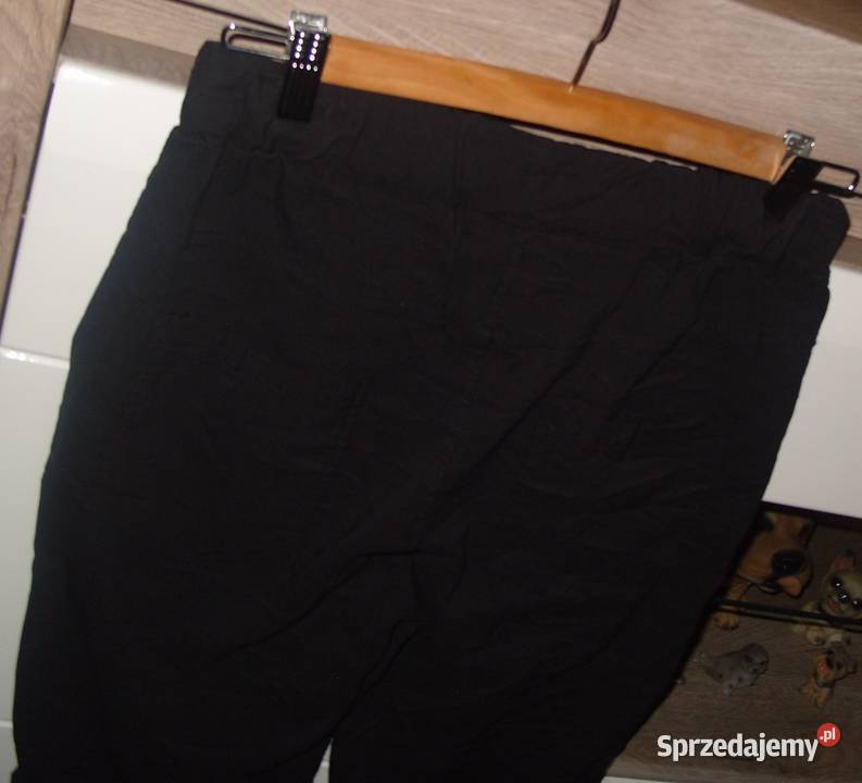 Gumowane spodenki rybaczki gnieciuchy cekiny r Rawicz