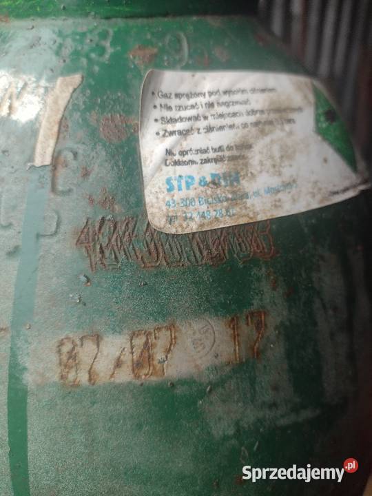 Butla argon 40l używana Stargard