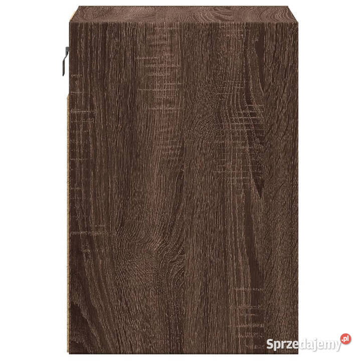 Ścienne szafki TV z LED 2 brązowy dąb 41x31x45 Warszawa sprzedam