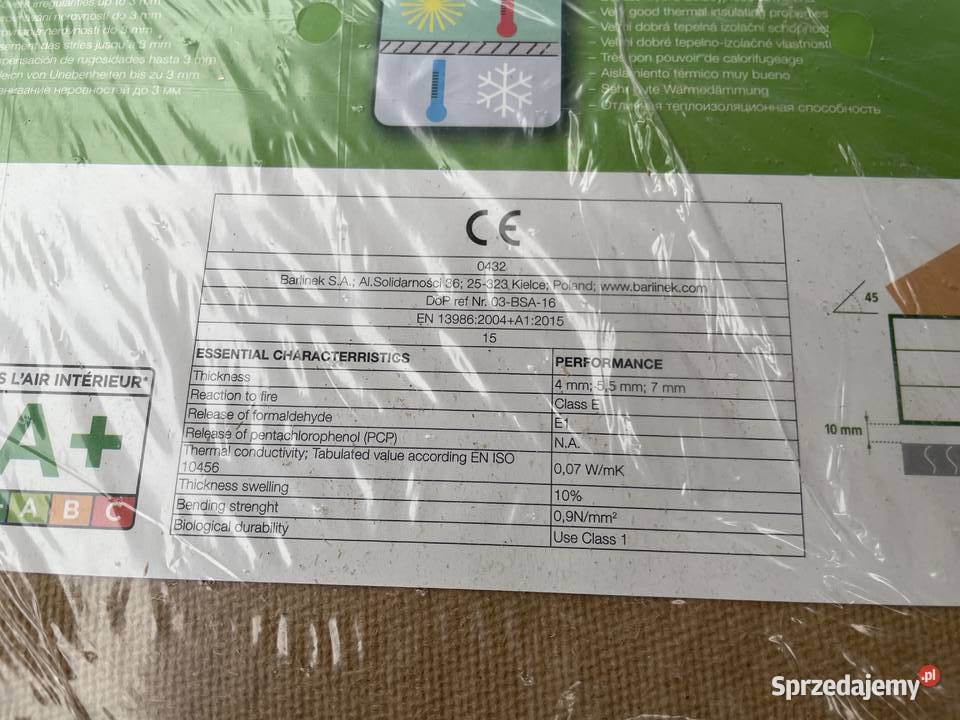 Barlinek płyta podpodłogowa 55 mm Dom i Ogród Pruszcz Gdański