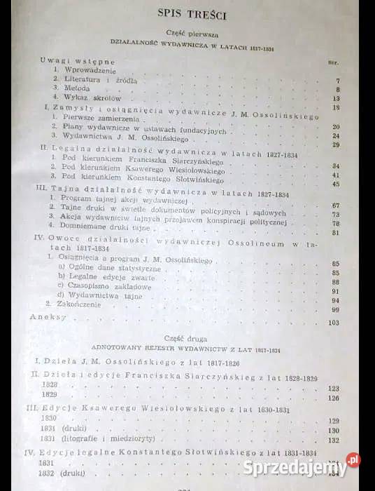 U początków działalności wydawniczej Ossolineum lubelskie