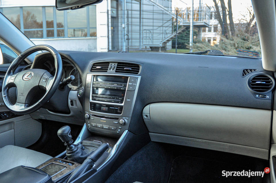 Lexus IS Salon Skóry Bezwypadkowy dolnośląskie Wrocław