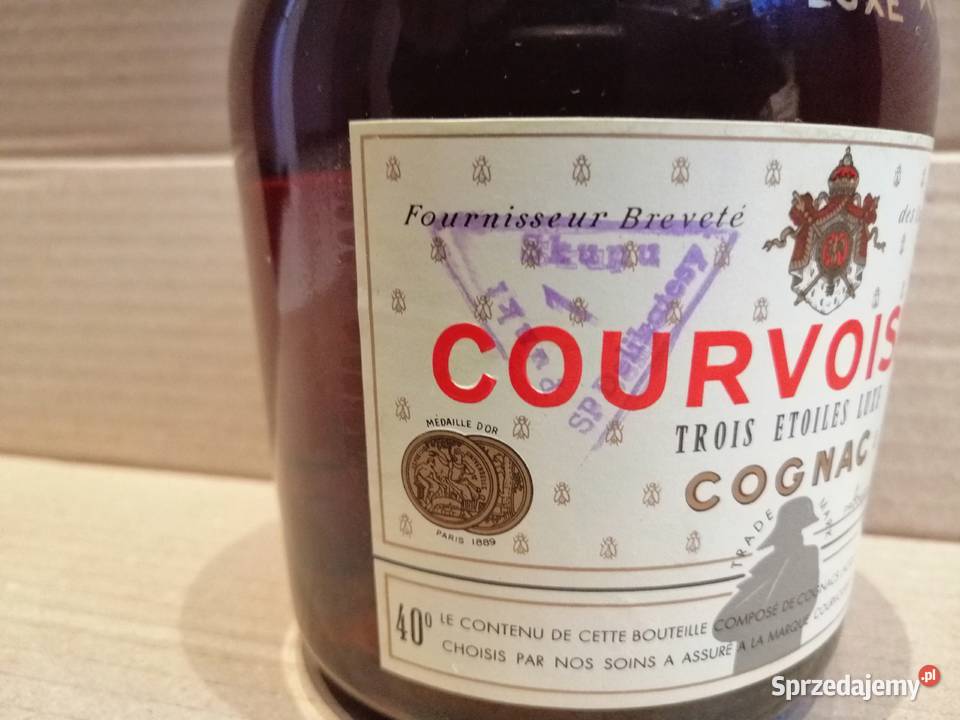 KONIAK COGNAC COURVOISIER TROIS ETOILES LUXE 07l Warszawa