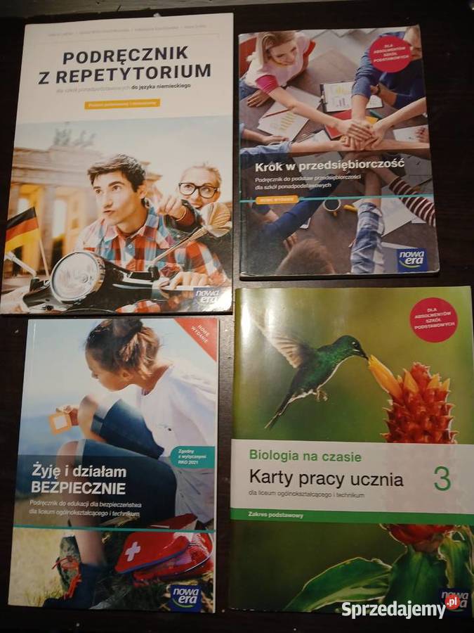 Podręczniki 12 3 4 klasa Wieluń