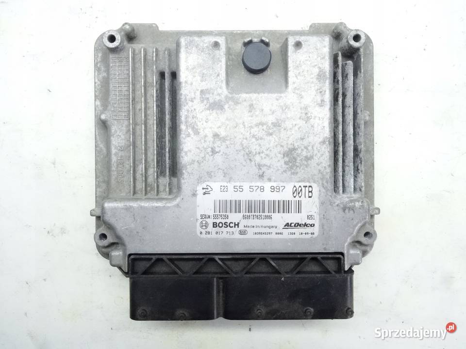 OPEL CORSA D STEROWNIK SILNIKA 55578997 00TB wielkopolskie Przemęt
