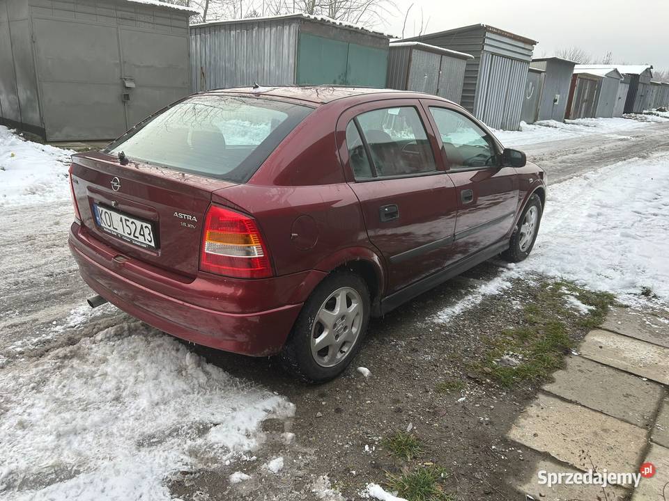 Sprzedam Opla Astra 16 16 V 1999 Rok produkcji 1999 Olkusz