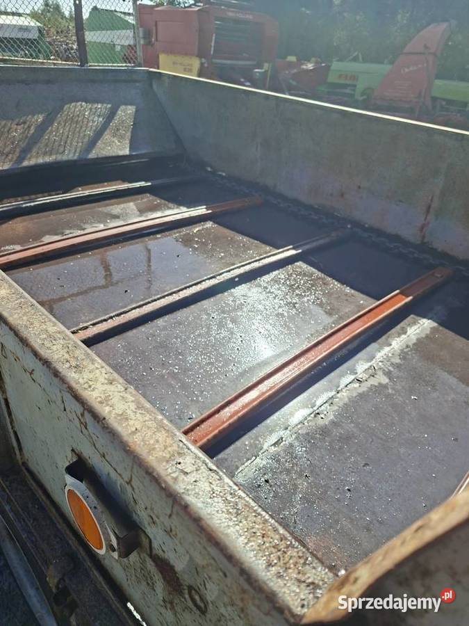 Rozrzutnik obornika 25ton Nidzica N232 oryginal Parczew