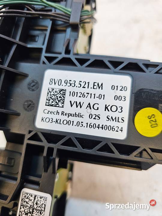 PRZEŁĄCZNIK ZESPOLONY AUDI A3 8V 8V0953521EM Przystajń